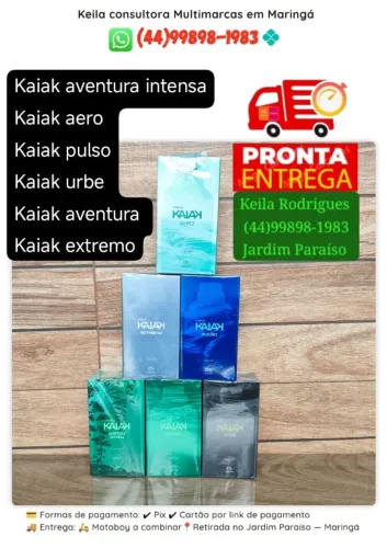Perfume natura pronta entrega 
