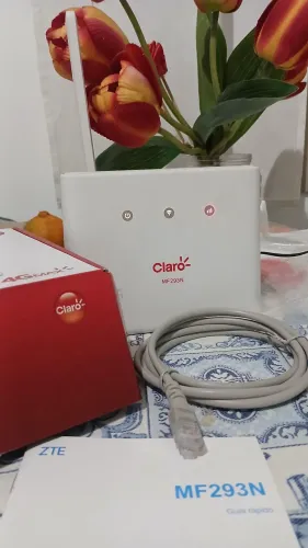 Roteador Modem Claro 4G ZTE MF293N Completo