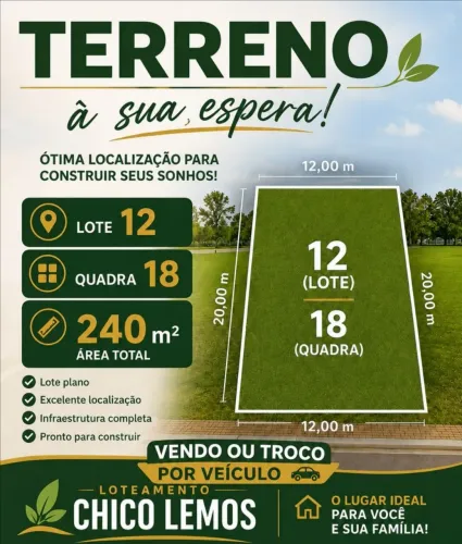Terreno a venda