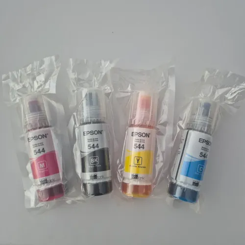 4 Tintas impressora epson 544 originais