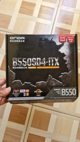 Placa Mãe AM4 Onda B550SD4-ITX