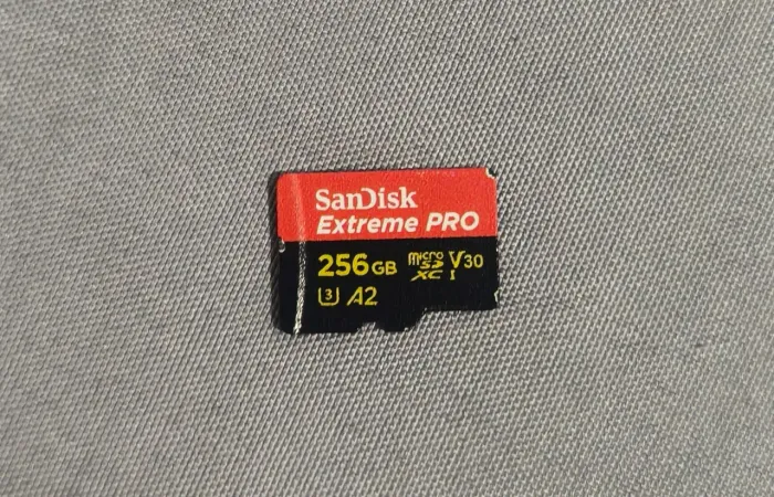 Micro SD SanDisk extreme pro 256gb