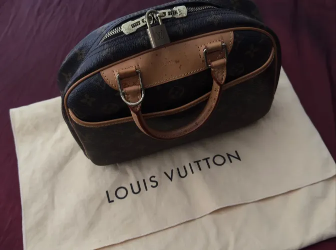 Bolsa Louis Vuitton Trouville Monograma Original - Com Cadeado e Dust Bag