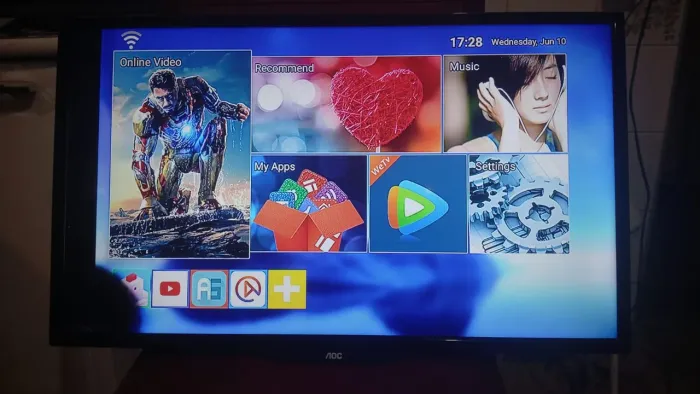 Tv AOC 32 não e smart