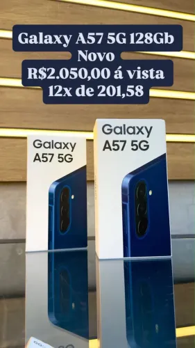?SAMSUNG GALAXY A57 5G 128GB NOVO?