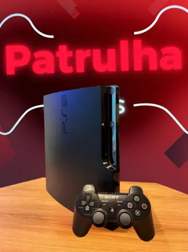 PS3 Slim Desbloqueado | 10x Sem Juros | Revisado e Pronto para Jogar