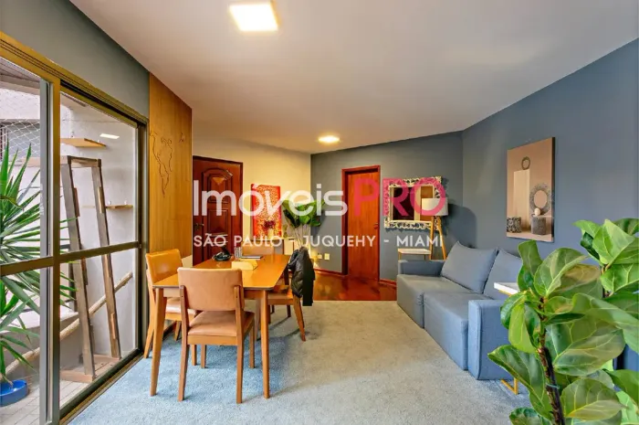Apto de 130m2 com 3 dorm, todos suites e 2 vagas no Campo Belo
