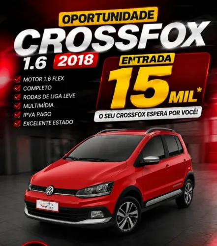Volkswagen Crossfox 1.6 T. Flex 16V 5P 2018