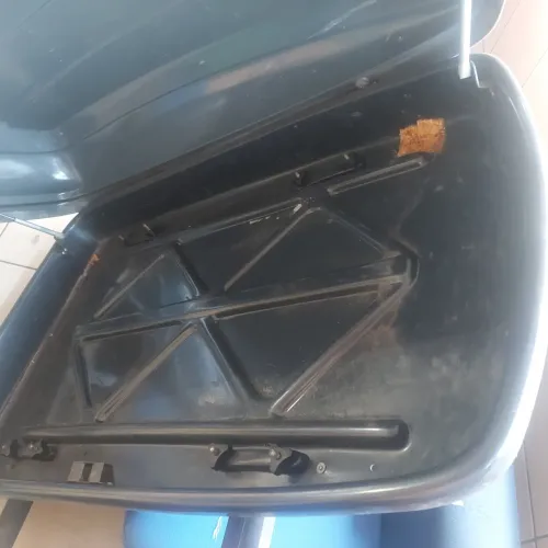 Maleiro bagageiro de teto com rack 