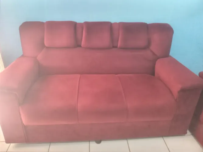 sofá de 2 e 3 lugares 