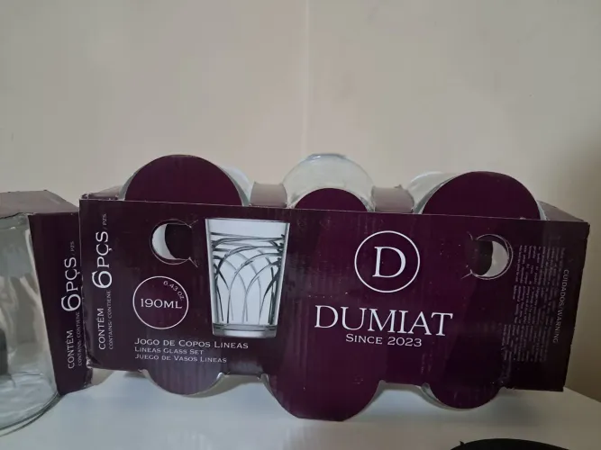 Jogo de copos Lineas 190ML