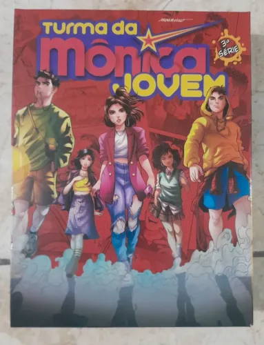 Turma da Mônica Jovem - Box 3° série com as edições de 07 a 12