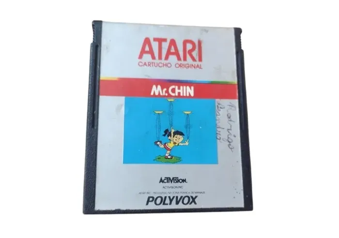 Mr. Chin - Cartucho Original Polyvox Atari