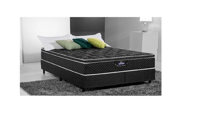Conjunto de Colchão de Molas Queen 1,58 m+ Box !,58 m Atacado !!Entrega Grátis