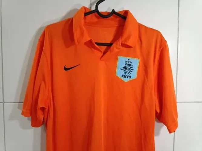 Camisa Holanda Home 2006 #9V.Nistelrooy Tam G