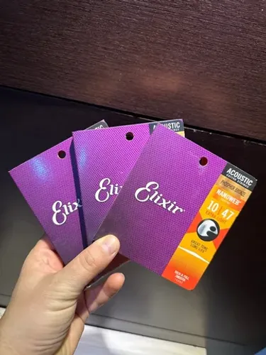 Cordas elixir violão 010 100% originais 