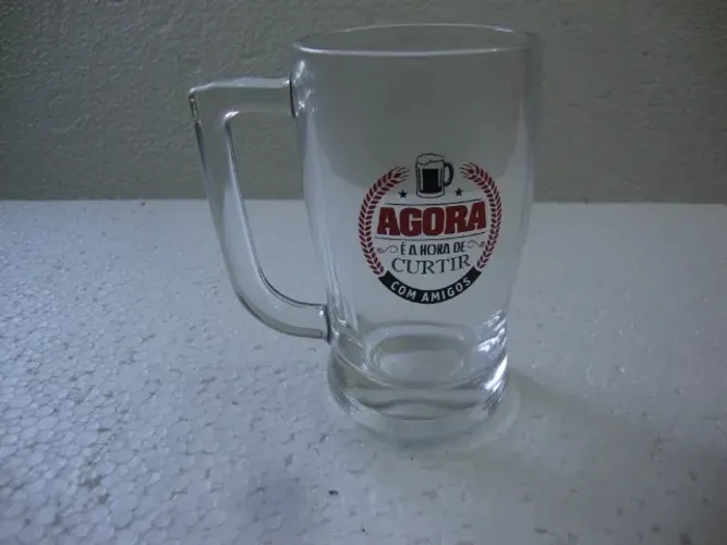 Caneca para Chopp Promocional Jornal Agora .
