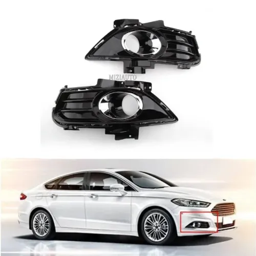 Par Grade Farol de Milha Cromada Ford Fusion 2013 2014 2015 2016