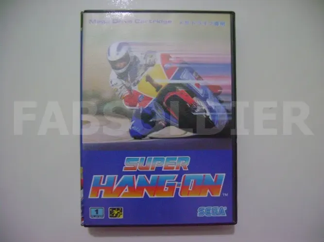 Super Hang-on Cartucho Original Japonês Para Mega Drive!