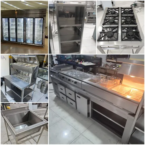 Cozinha profissional inox- equipamentos industriais sob medida