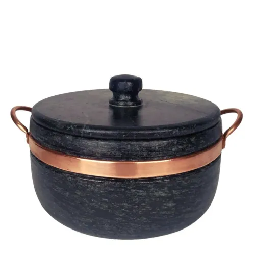 Panela de pedra sabão 2 Litros