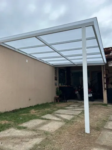 Coberturas em alumínio 