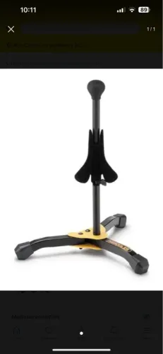 Suporte Hercules Sax Soprano Flugelhorn Ds531b
