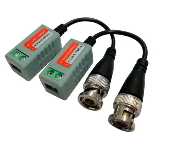 Par de video Ballun AHD, HDcvi, HDTvi, CCTV p/ Cameras CFTV
