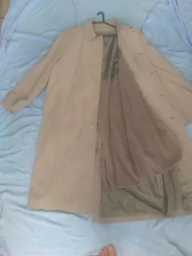 Parka longa da BAGIR, cinzae com forro removível 