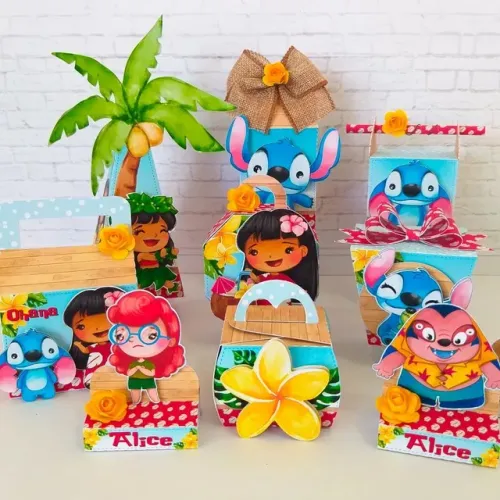 Kit festa infantil - qualquer tema - caixinhas personalizadas