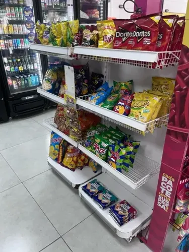Gondolas de aço com 3 prateleiras Ampm