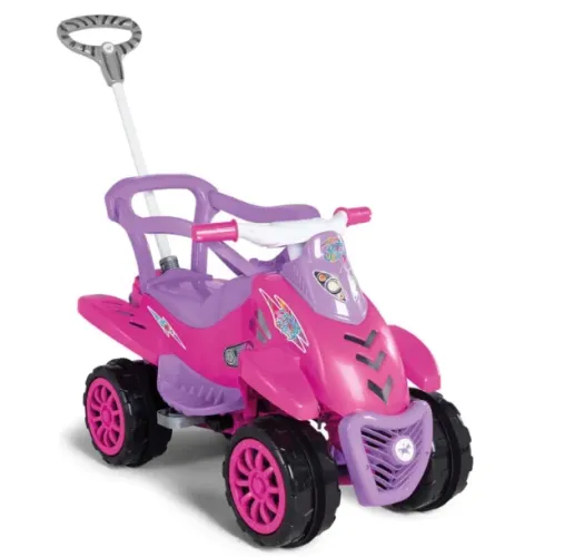 Veículo de Passeio, Calesita, Cross Legacy, 2 em 1, Rosa