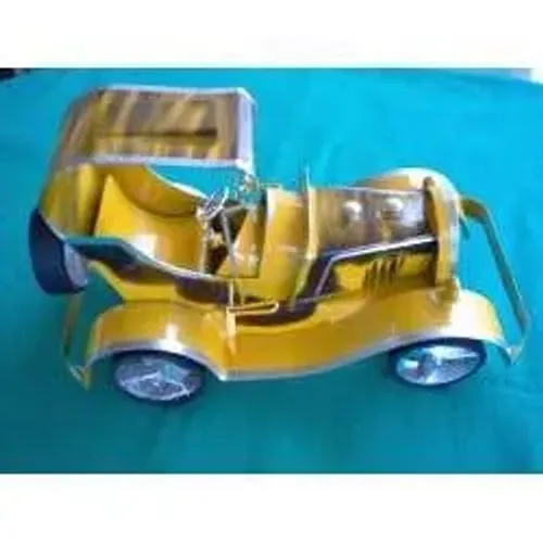 Miniatura Calhambeque em lata metal oferta artesanal colecionador aproveite barato