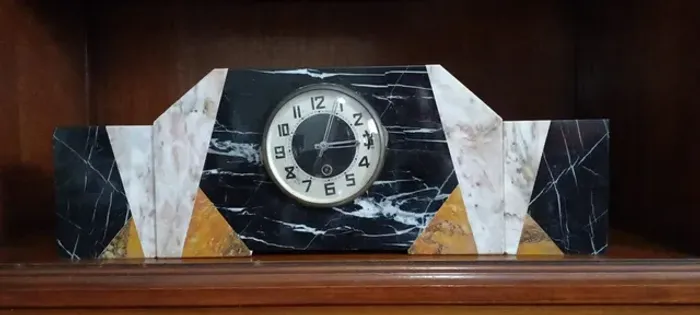Relogio de Mármore Art Deco