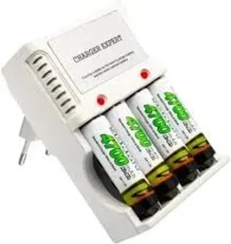 Kit carregador e pilha-entrega gratis