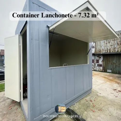 Container Bar/Lanchonete - 7.32 M²  