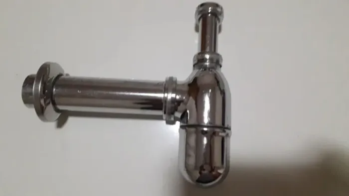 Sifão de Copo Inox- Cromado