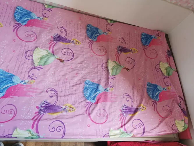 Lençol das princesas 