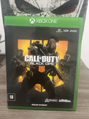 Call of Duty Black Ops 4 Xbox One mídia física original somente 1 disponível