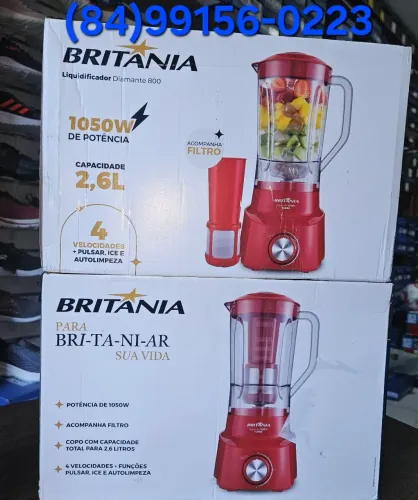 Liquidificador Diamante Britânia 1050W 2,6L