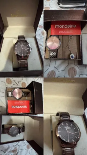2 Relógios por 250 marcas Champion e Mondaine