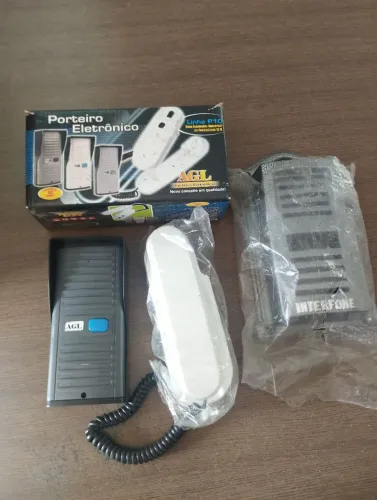 Vendo porteiro eletronico AGL mais protetor