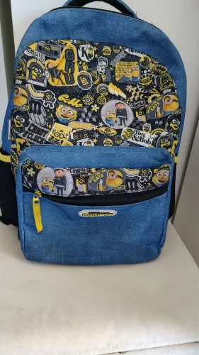 Mochila e lancheira dos Minions