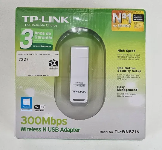 Adaptador wireless USB TP-Link TL-WN821N
