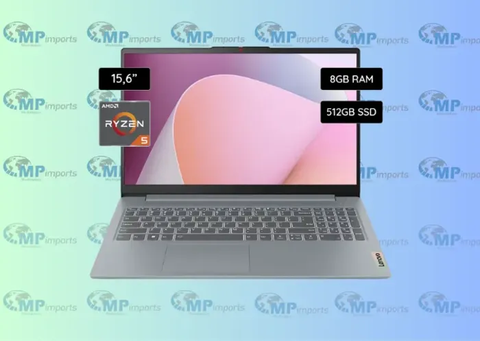 Loja MP Imports: Notebook Lenovo Ideapad 1 R5-7520u 8GB 512gb SSD Linux 15.6"