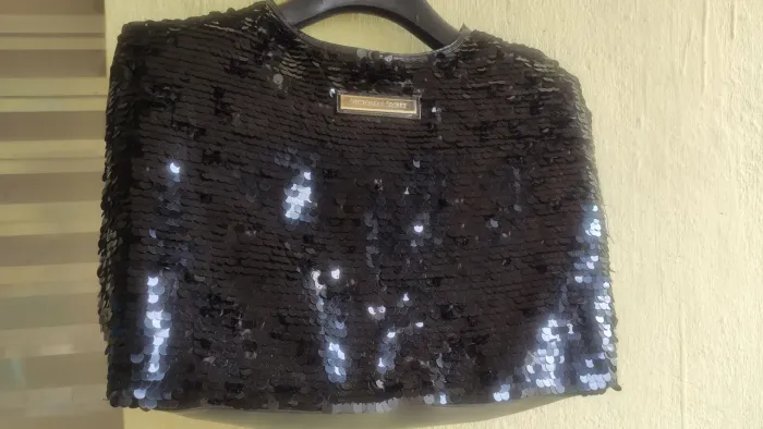 Bolsa Victoria's Secret Sequined Black