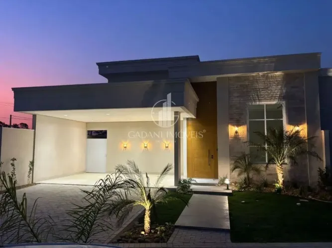 Casa Alto Padrão no condomínio fechado  Aquarela dos Poemas em Sinop-MT