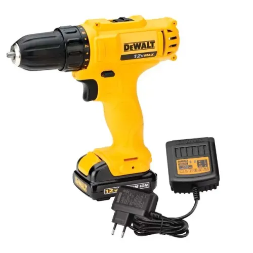Parafusadeira/Furadeira 12V 3/8'' 1 Bateria 1.3Ah Bivolt Dewalt DCD700LC1BR
