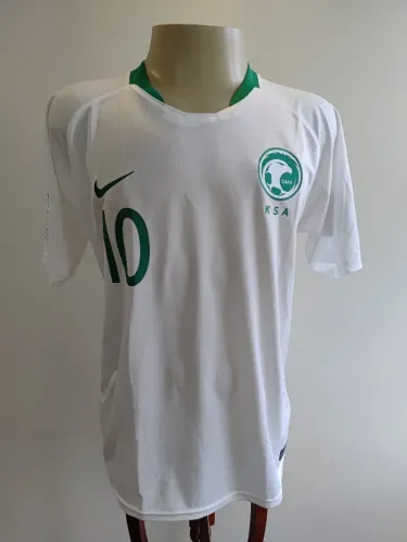 Camisa Futebol Seleção Arábia Saudita (2018)  Usada Cód. 4049