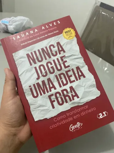 Livros Nunca jogue uma ideia fora + inove para ser único